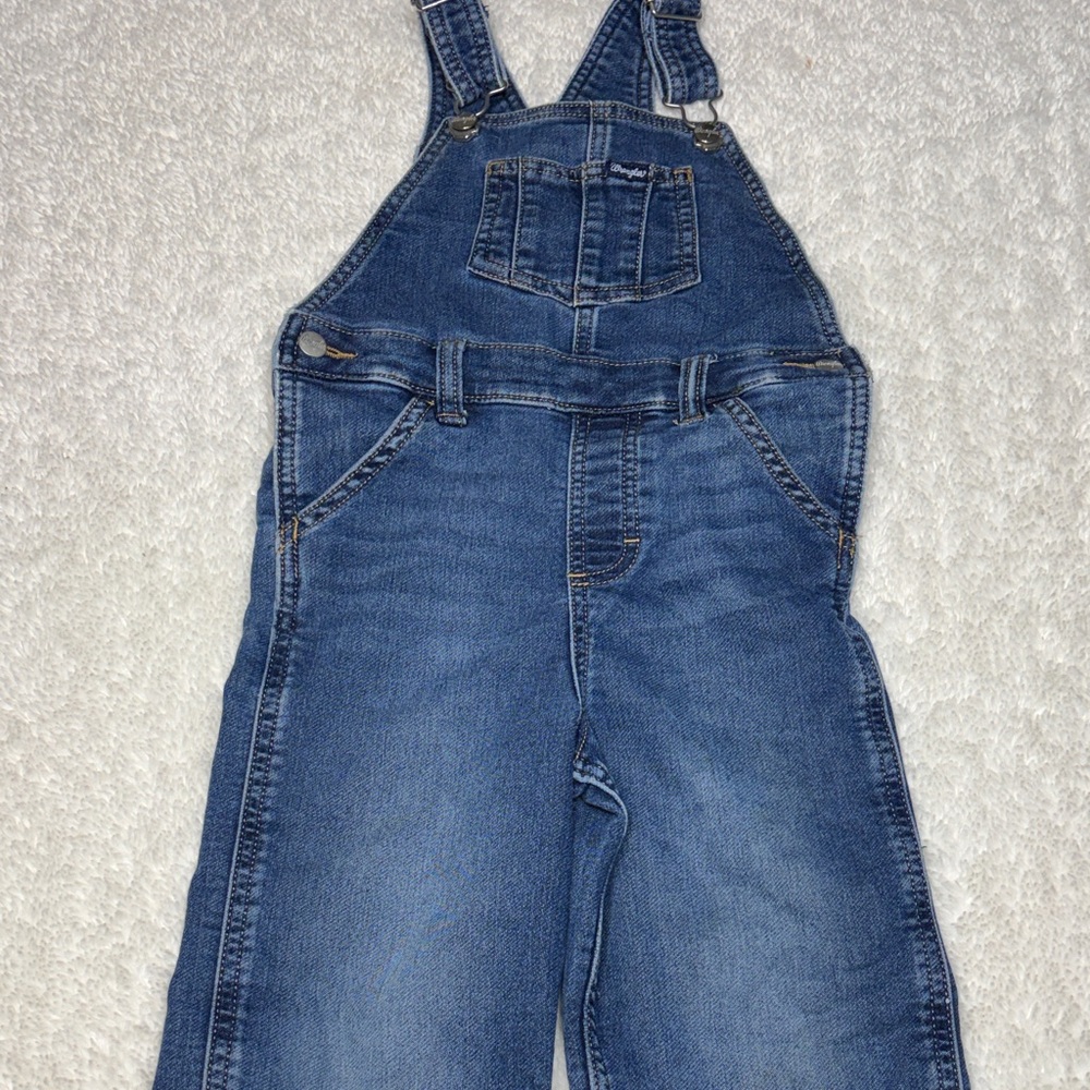 Classic Kids Denim Wrangler Overalls Size 4T